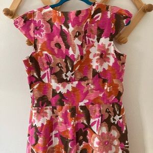Dress barn capped sleeve dress